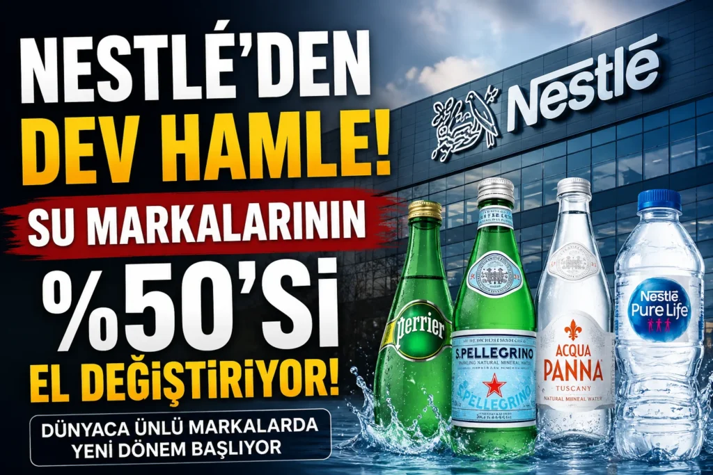 Nestlé’den Dev Hamle: Su Markalarının Yarısı El Değiştiriyor 4 Nestlé’den Dev Hamle: Su Markalarının Yarısı El Değiştiriyor