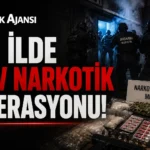 24 İlde Dev Narkotik Operasyonu: 138 Şüpheli Yakalandı, 80’i Tutuklandı