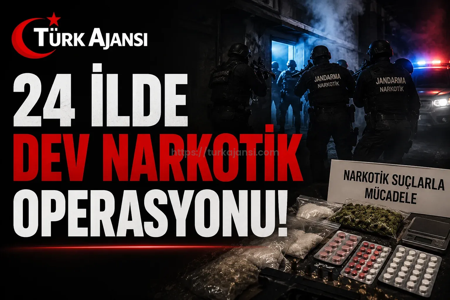 24 İlde Dev Narkotik Operasyonu: 138 Şüpheli Yakalandı, 80’i Tutuklandı