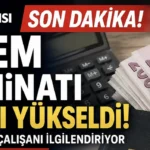 SON DAKİKA | Kıdem Tazminatı Tavanı Yükseldi! Milyonlarca Çalışanı İlgilendiriyor