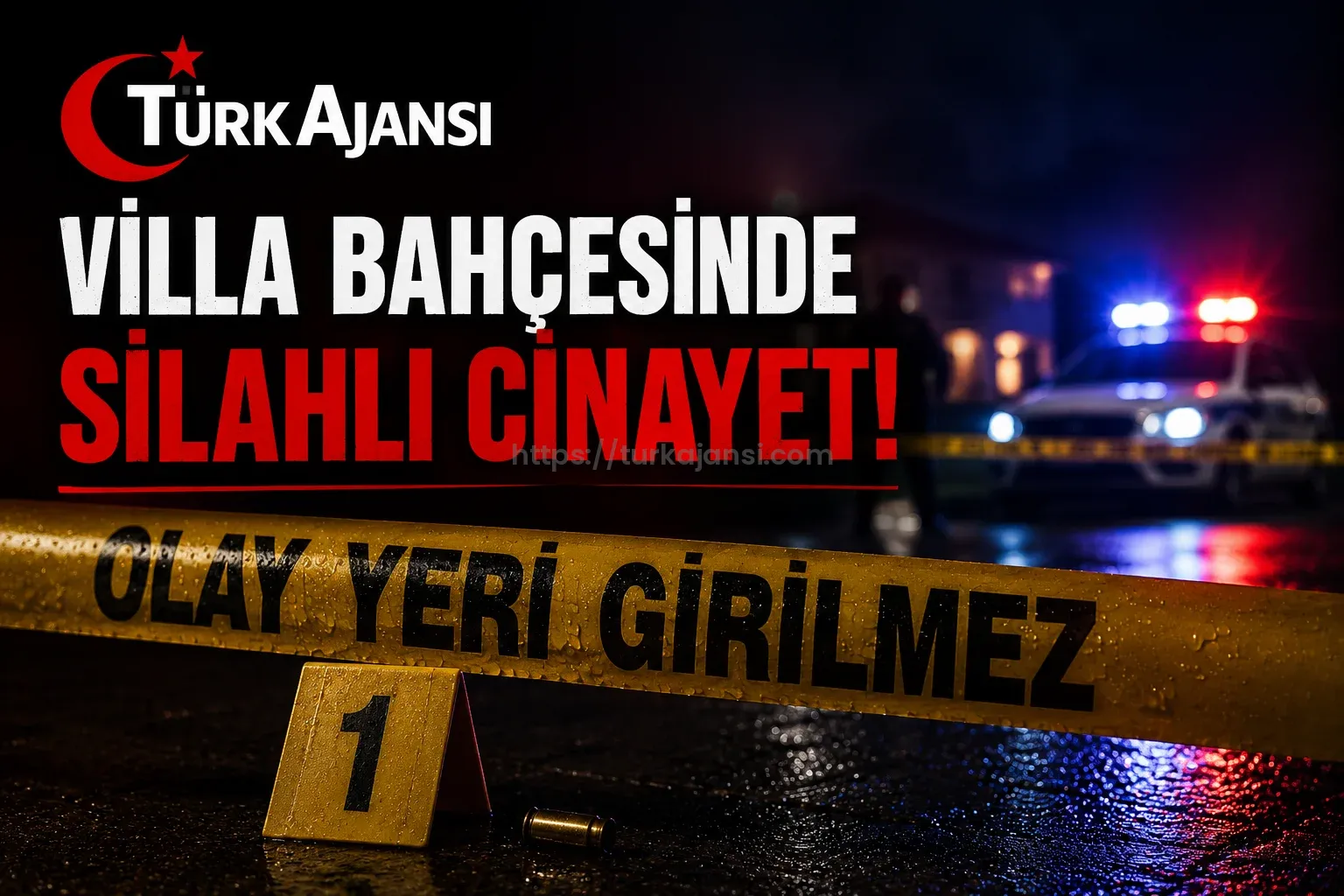 Aksaray’da Villa Bahçesinde Silahlı Olay: 1 Kişi Hayatını Kaybetti