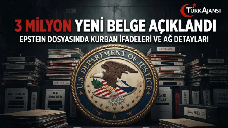 ABD Adalet Bakanlığı’ndan Jeffrey Epstein Davasında Yeni Belgeler: 3 Milyon Sayfa Açıklandı