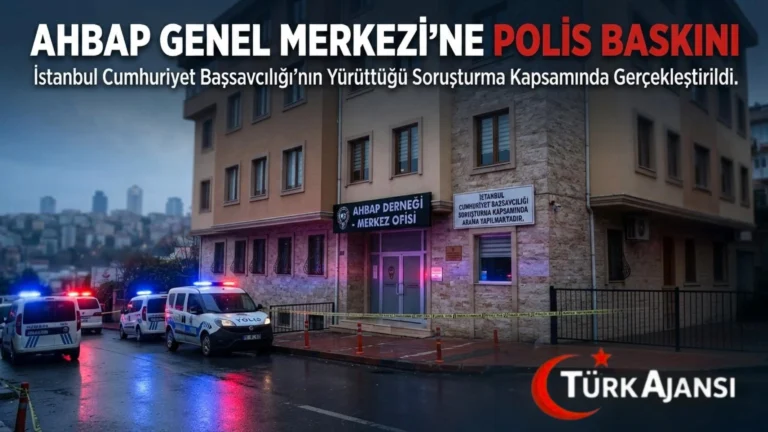AHBAP Derneği Ofisine Polis Baskını Gerçekleştirildi