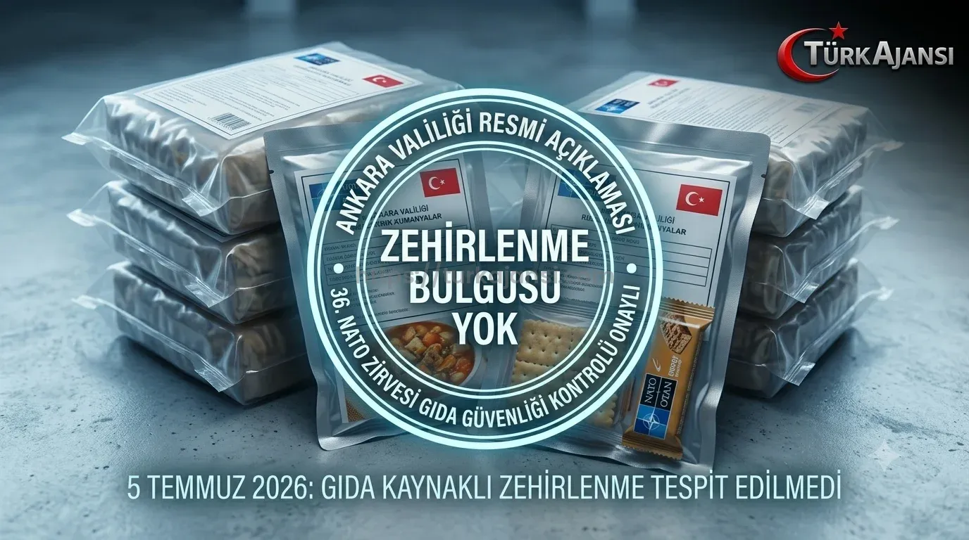 Ankara Kumanya Açıklaması: 4 Personel Hastaneye Sevk Edildi, Zehirlenme Yok 2 NATO Zirvesi Ankara kumanya açıklaması ve gıda denetimleri