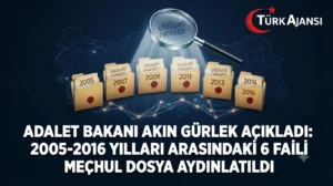 Adalet Bakanı Akın Gürlek’ten Faili Meçhul Dosyalar Açıklaması