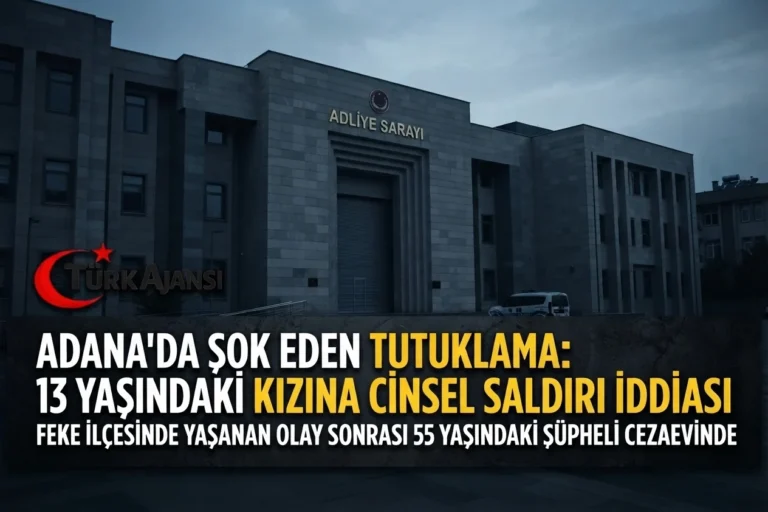 Adana’da Dehşet: 13 Yaşındaki Kıza Cinsel Saldırı İddiası