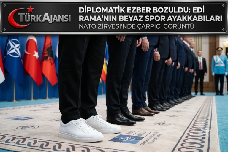 Edi Rama Spor Ayakkabısı ile Ankara’daki 36. NATO Zirvesi’ne Damga Vurdu