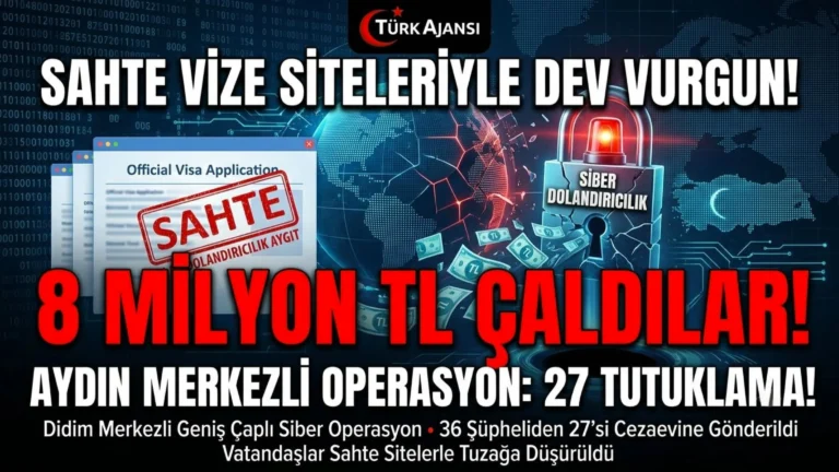 Aydın Didim Merkezli Siber Dolandırıcılık Operasyonu: 27 Şüpheli Tutuklandı