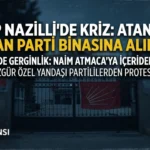 Aydın’da CHP Nazilli İlçe Başkanlığı Önünde Gerginlik: Atanan Başkan Binaya Alınmadı
