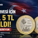 NATO Ankara Zirvesi anısına 5 liralık hatıra parası basıldı