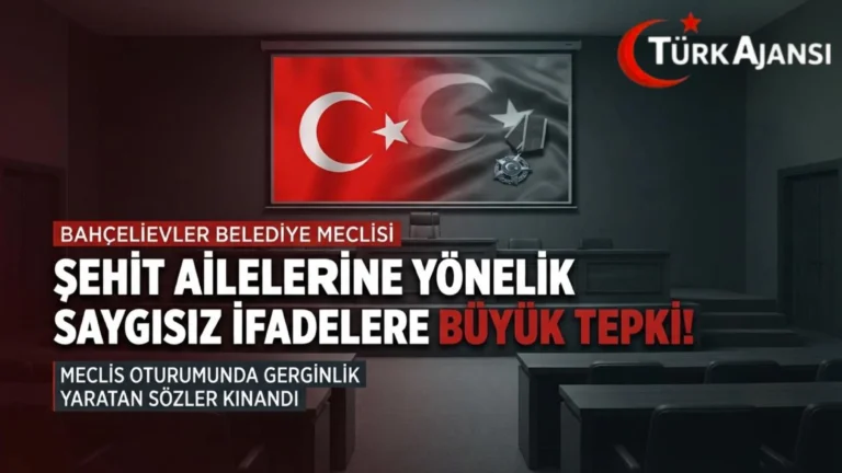 Bahçelievler Belediye Meclisi’nde Şehit Ailelerine Saygısızlık Tepki Çekti