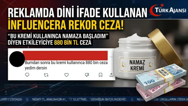 Bu Kremi Kullanınca Namaza Başladım” Diyen Influencera 880 Bin TL Ceza Kesildi