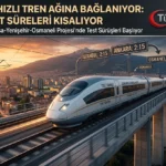 Bursa Hızlı Tren Projesi’nde Kritik Eşik: 201 Kilometrelik Hat Test Sürüşlerine Başlıyor