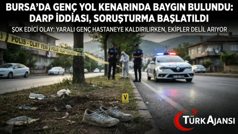 Bursa’da Darp Edilen Genç Baygın Halde Bulundu