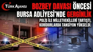 Bursa’da Duruşma Öncesi Gerginlik Yaşandı