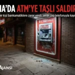 Ceyhan’da ATM’ye Taşlı Saldırı: 0 Anlar Kamerada