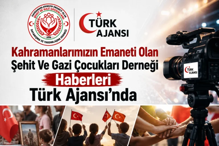 Kahramanlarımızın Emaneti Olan Şehit Ve Gazi Çocukları Derneği Haberleri Türk Ajansı’nda