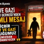 Şehit ve Gazi Çocukları Derneği’nden Anlamlı Mesaj