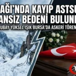 Cilo Dağı’ndaki Zirve Tırmanışında Hayatını Kaybeden Emekli Astsubay Son Yolculuğuna Uğurlandı