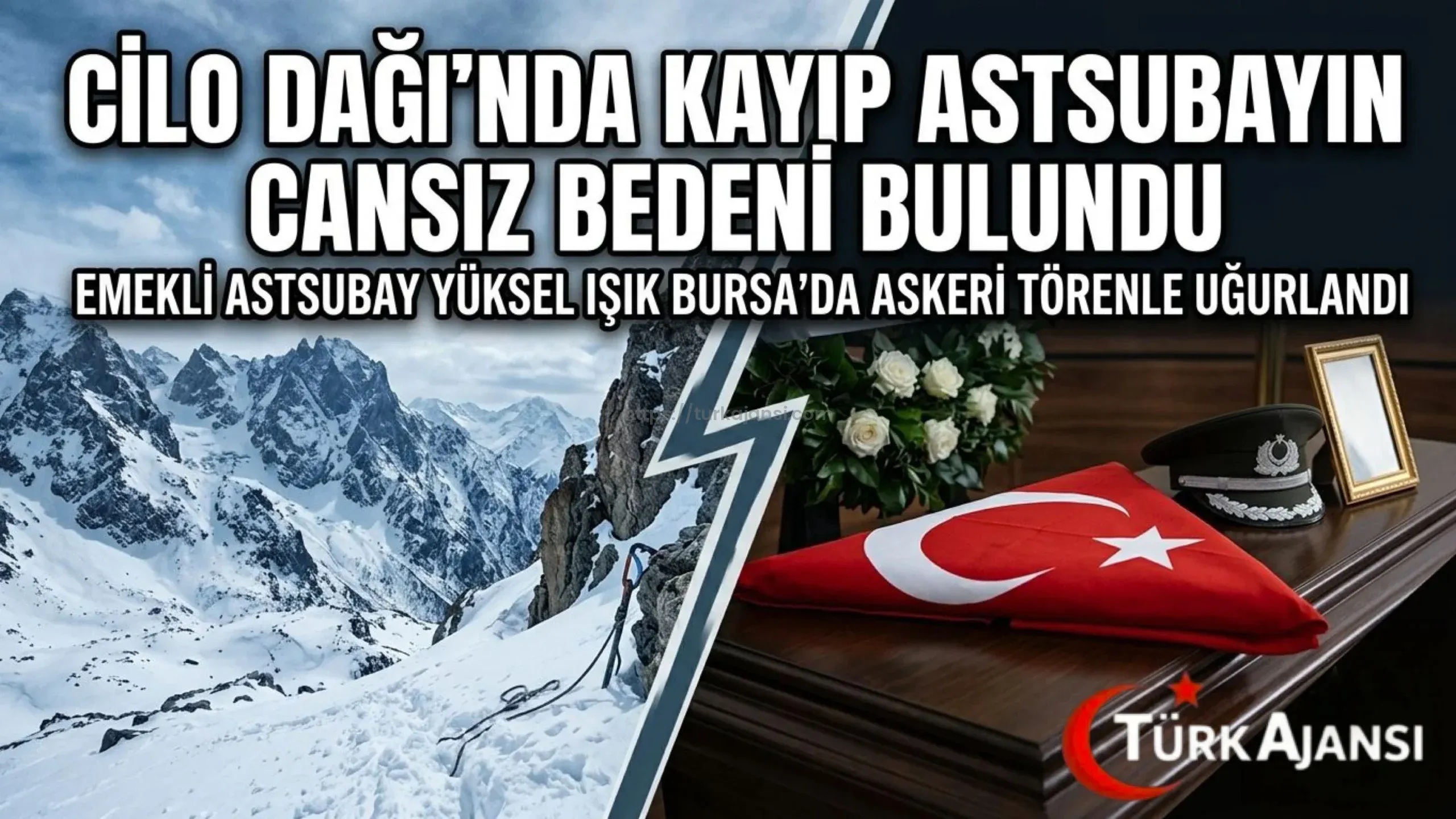 Cilo Dağı’ndaki Zirve Tırmanışında Hayatını Kaybeden Emekli Astsubay Son Yolculuğuna Uğurlandı