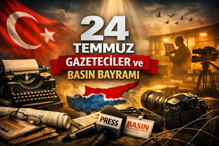 24 Temmuz Gazeteciler ve Basın Bayramı Kutlanıyor