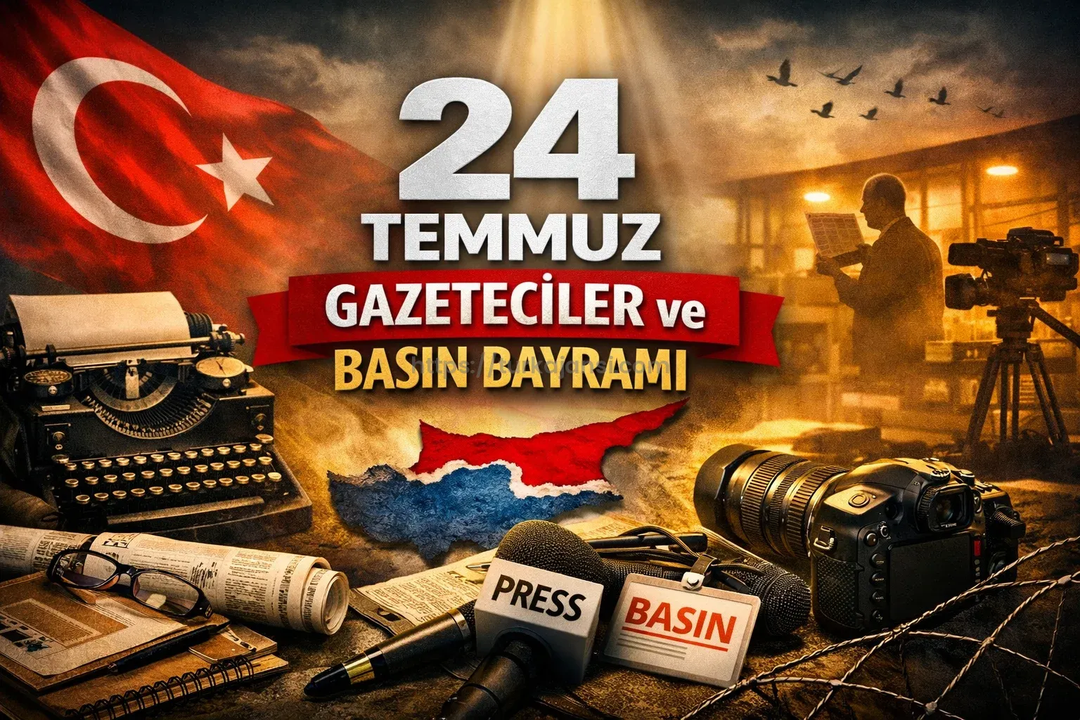 24 Temmuz Gazeteciler ve Basın Bayramı Kutlanıyor