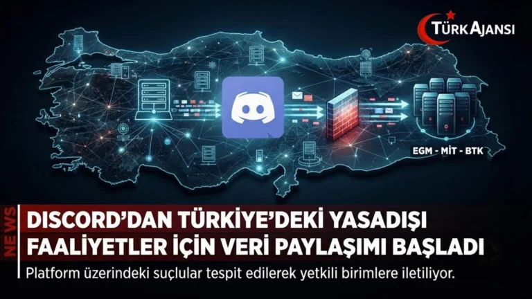 Discord Türkiye’ye Veri Akışını Başlattı: Yasadışı Faaliyet Yürütenler Tek Tek Tespit Edilecek