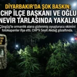 Diyarbakır’da Fotokapan Suçüstü: CHP İlçe Başkanı ve Oğlu Gözaltında