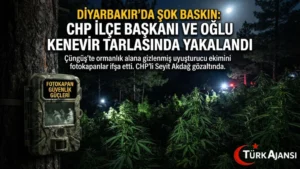 Diyarbakır’da Fotokapan Suçüstü: CHP İlçe Başkanı ve Oğlu Gözaltında