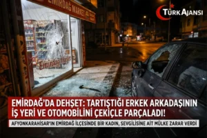 Emirdağ’da Çekiçli Aşk Krizi: İş Yerini Yerle Bir Etti