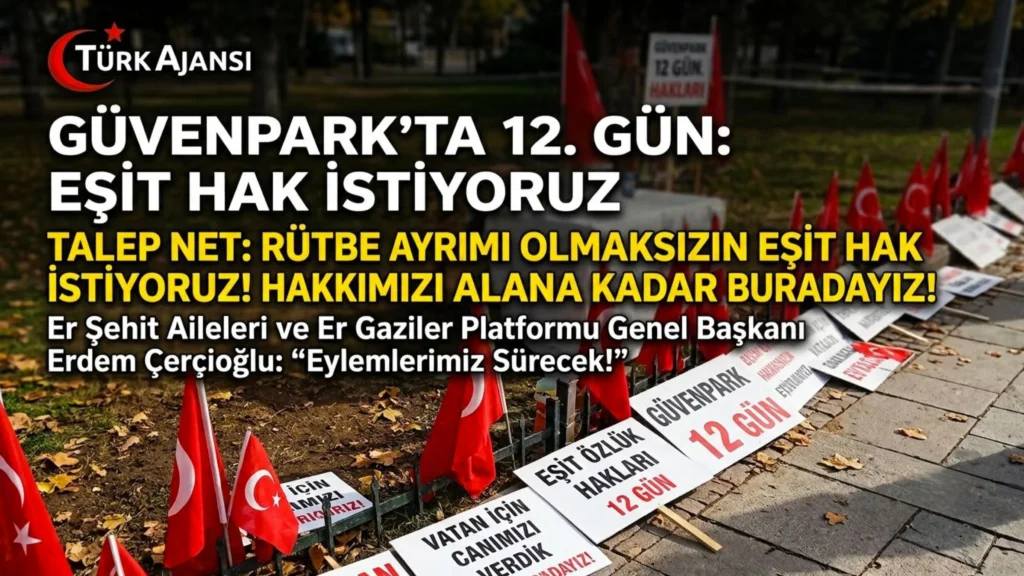 Er Şehit Aileleri Ve Er Gaziler Güvenpark’ta Hak Mücadelesi: “Hakkımızı Alana Kadar Buradayız" 6 Er Şehit Aileleri Ve Er Gaziler Güvenpark’ta Hak Mücadelesi: “Hakkımızı Alana Kadar Buradayız”