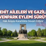 Er Şehit Aileleri Ve Gazilerin Güvenpark Eylemi Sürüyor