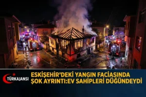 Eskişehir’de Kundaklama: Müstakil Ev Alevlere Teslim Oldu