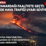 Etna Yanardağı Yine Faaliyette: Sicilya’da Lav ve Kül Yağmuru