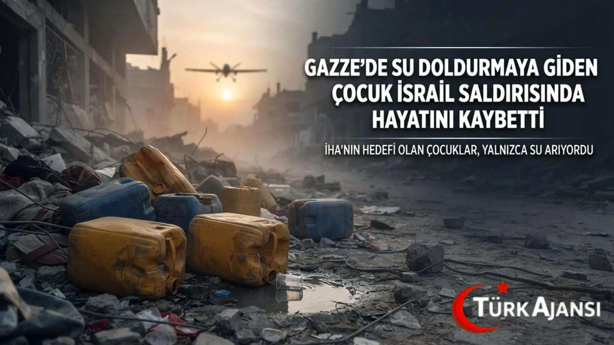 Gazze’de Su Doldurmaya Giden Çocuk İsrail Saldırısında Hayatını Kaybetti: Kardeşinin Feryadı Yüreklere İşledi 1 Gazze’de Su Doldurmaya Giden Çocuk İsrail Saldırısında Hayatını Kaybetti: Kardeşinin Feryadı Yüreklere İşledi