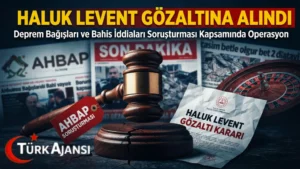 Haluk Levent Gözaltında: 8 Yıl Önceki Yorum ve Deprem Bağışı Soruşturması Gündemde