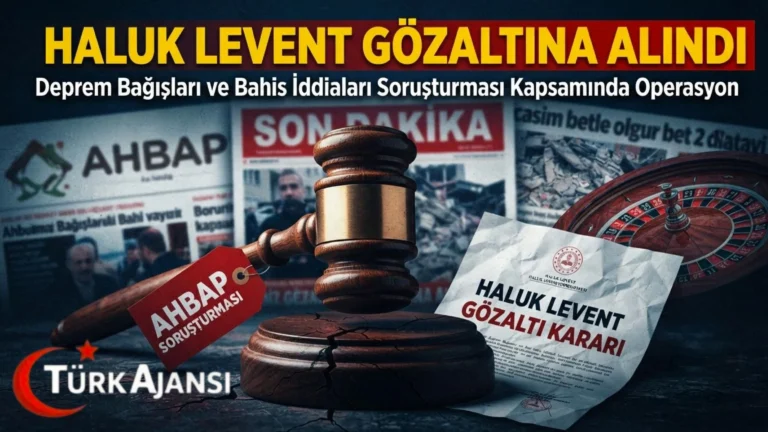 Haluk Levent Gözaltında: 8 Yıl Önceki Yorum ve Deprem Bağışı Soruşturması Gündemde