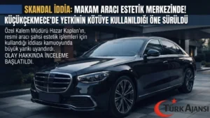 Küçükçekmece’de Makam Aracı Skandalı: Resmi Araçla Estetik Seansı İddiası!