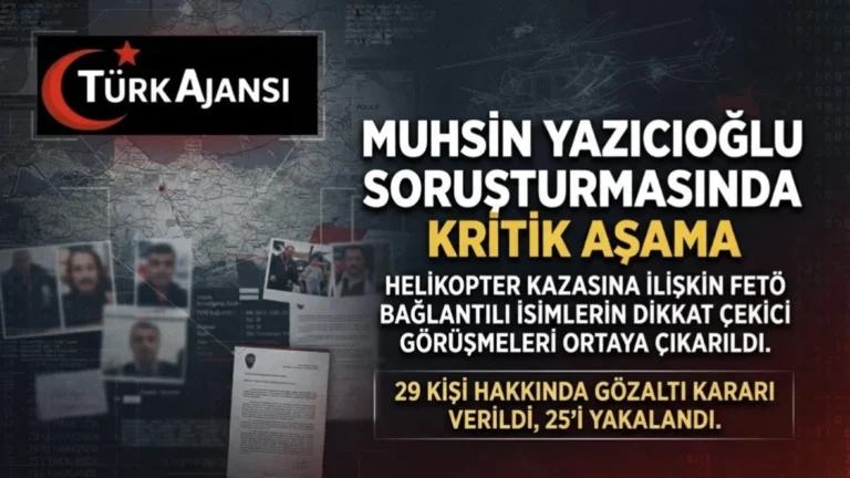 Muhsin Yazıcıoğlu Soruşturmasında FETÖ Bağlantılı Yeni Tespitler ve Gözaltılar