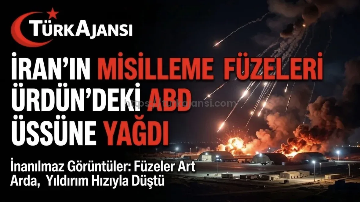 İran’ın Misilleme Füzeleri Ürdün’deki ABD Üssüne Yağdı