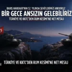 Kıbrıs Barış Harekatı’nın 52. Yılında Şehit Ve Gazilerimize Minnet, Rum Kesimine Net Mesaj