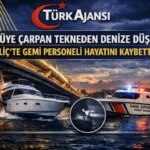 Köprüye Çarpan Tekneden Denize Düştü: Haliç’te Gemi Personeli Hayatını Kaybetti