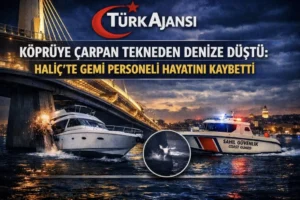 Köprüye Çarpan Tekneden Denize Düştü: Haliç’te Gemi Personeli Hayatını Kaybetti