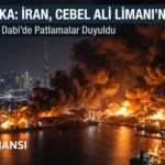İran Cebel Ali Limanı’nı Vurdu: Bölge Yangın Yerine Döndü