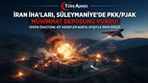 İran İHA’ları Süleymaniye’de Pkk Depolarını Vurdu