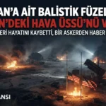 İran’ın Balistik Füze Saldırısı Ürdün’deki Üssü Vurdu