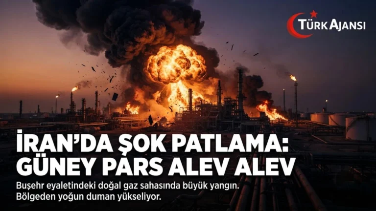 Son Dakika: İran’ın Güney Pars Gaz Sahasında Şiddetli Patlama – Görüntüler Sosyal Medyada Yayılıyor