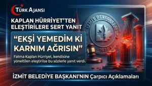 İzmit Belediye Başkanı Fatma Kaplan Hürriyet’ten Sert Mesaj: Gönlüm Rahat