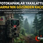 Jandarma’dan Suçla Mücadelede Teknolojik Hamle: Fotokapan Sistemiyle 1.847 Şüpheli Yakalandı