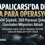 Kapalıçarşı’yı Sarsan Kara Para Soruşturmasında Şok Detaylar: 504 Şüpheli, 369 Paravan Şirket Tespit Edildi